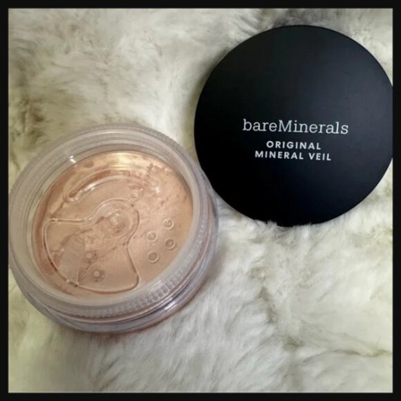 bareMinerals Original Mineral Veil .3 oz Translucent  Talc Free Sets Makeup NWOT - Picture 3 of 5